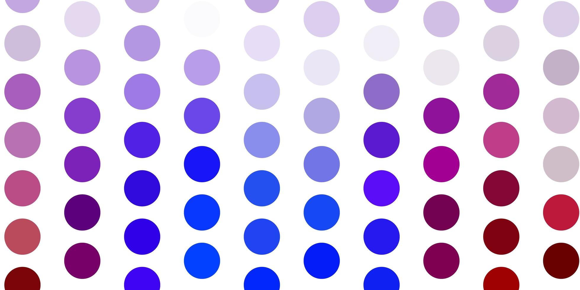 Light blue, red vector texture with disks.