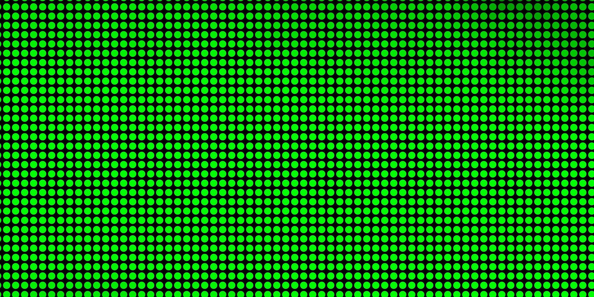 Light Green vector pattern with circles.