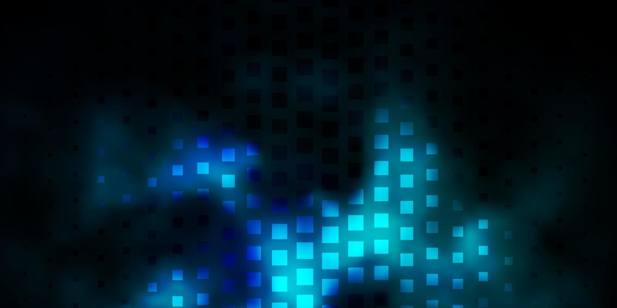 Dark BLUE vector pattern in square style.