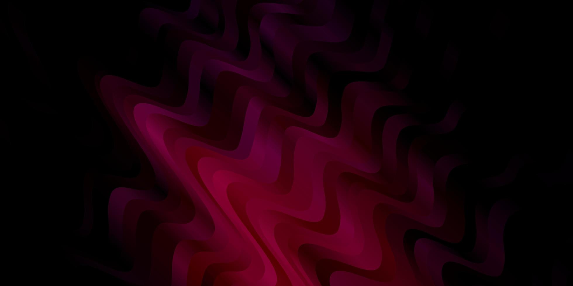 Dark Pink vector template with wry lines.