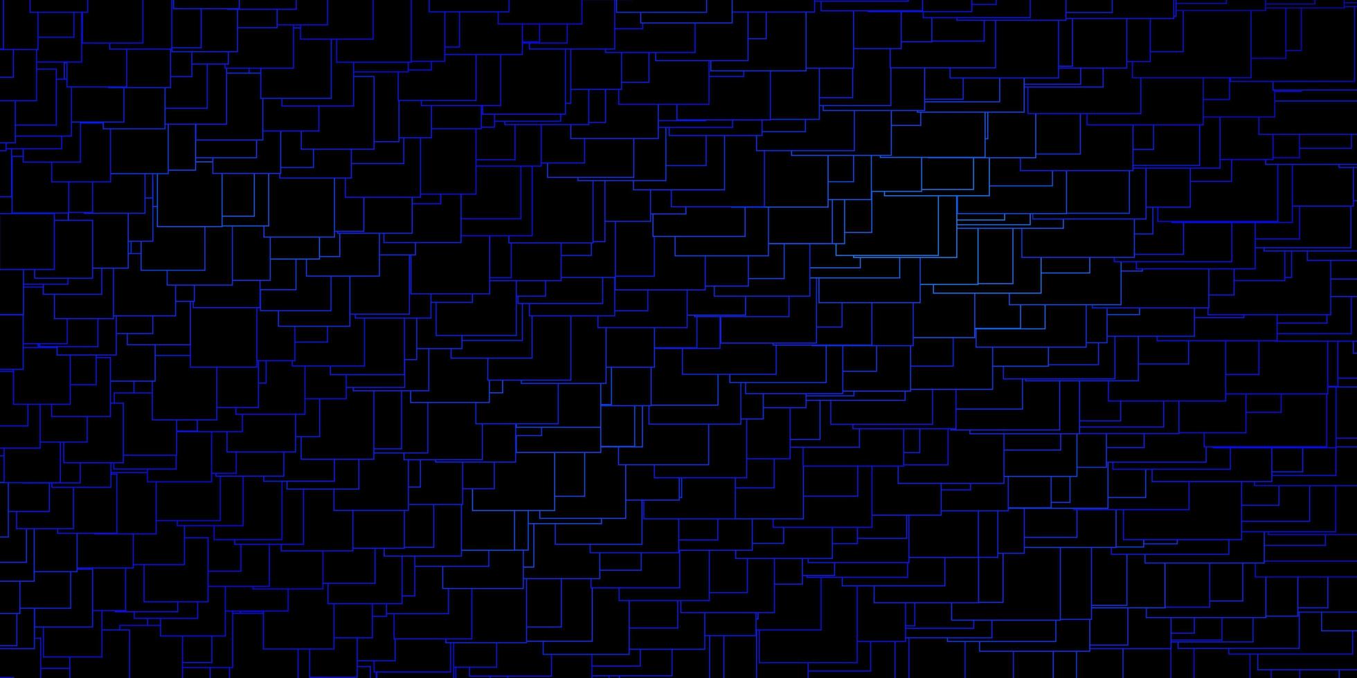 Dark BLUE vector background in polygonal style.