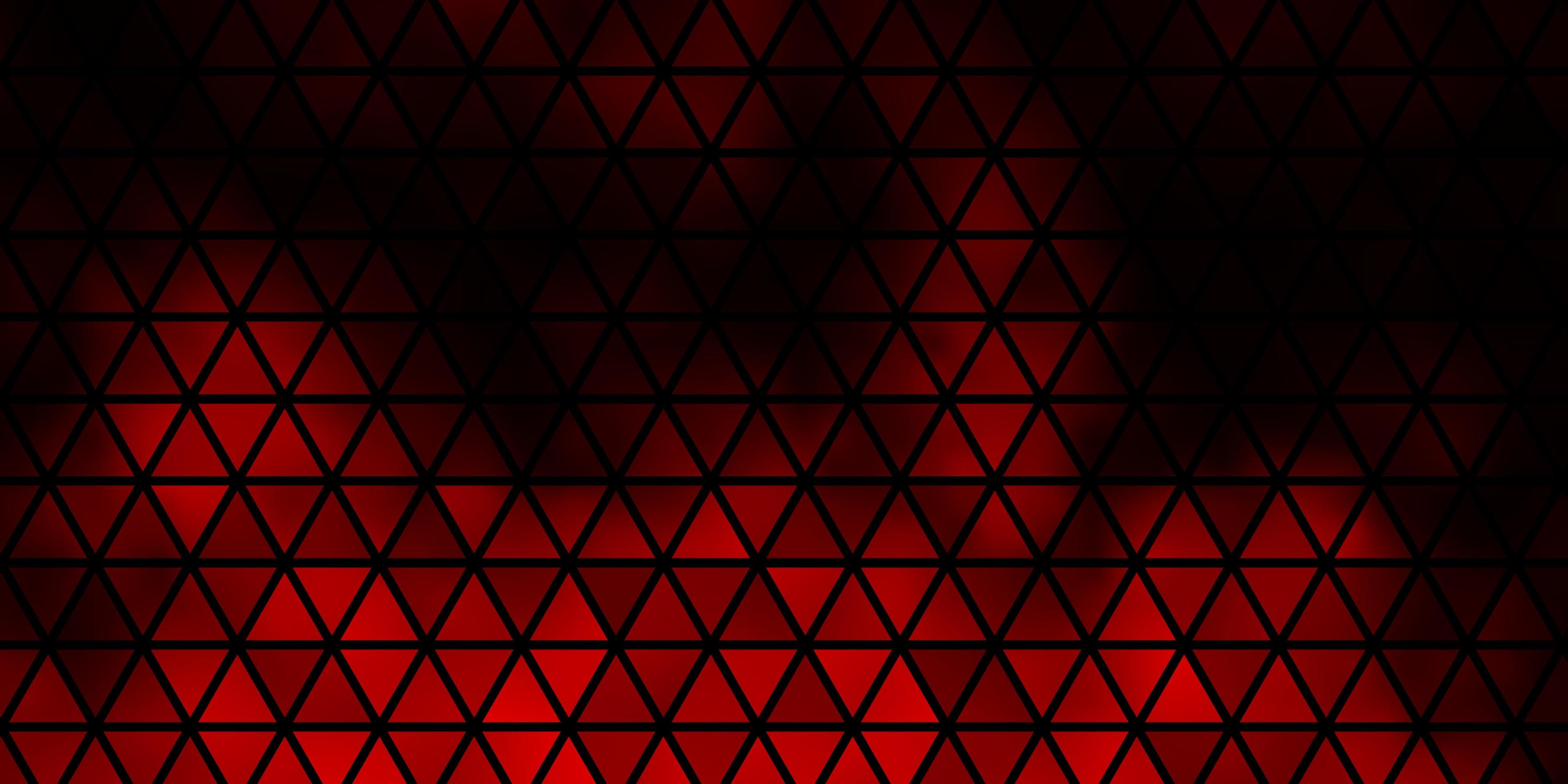 Dark Red vector background with polygonal style. 1930559 Vector Art at