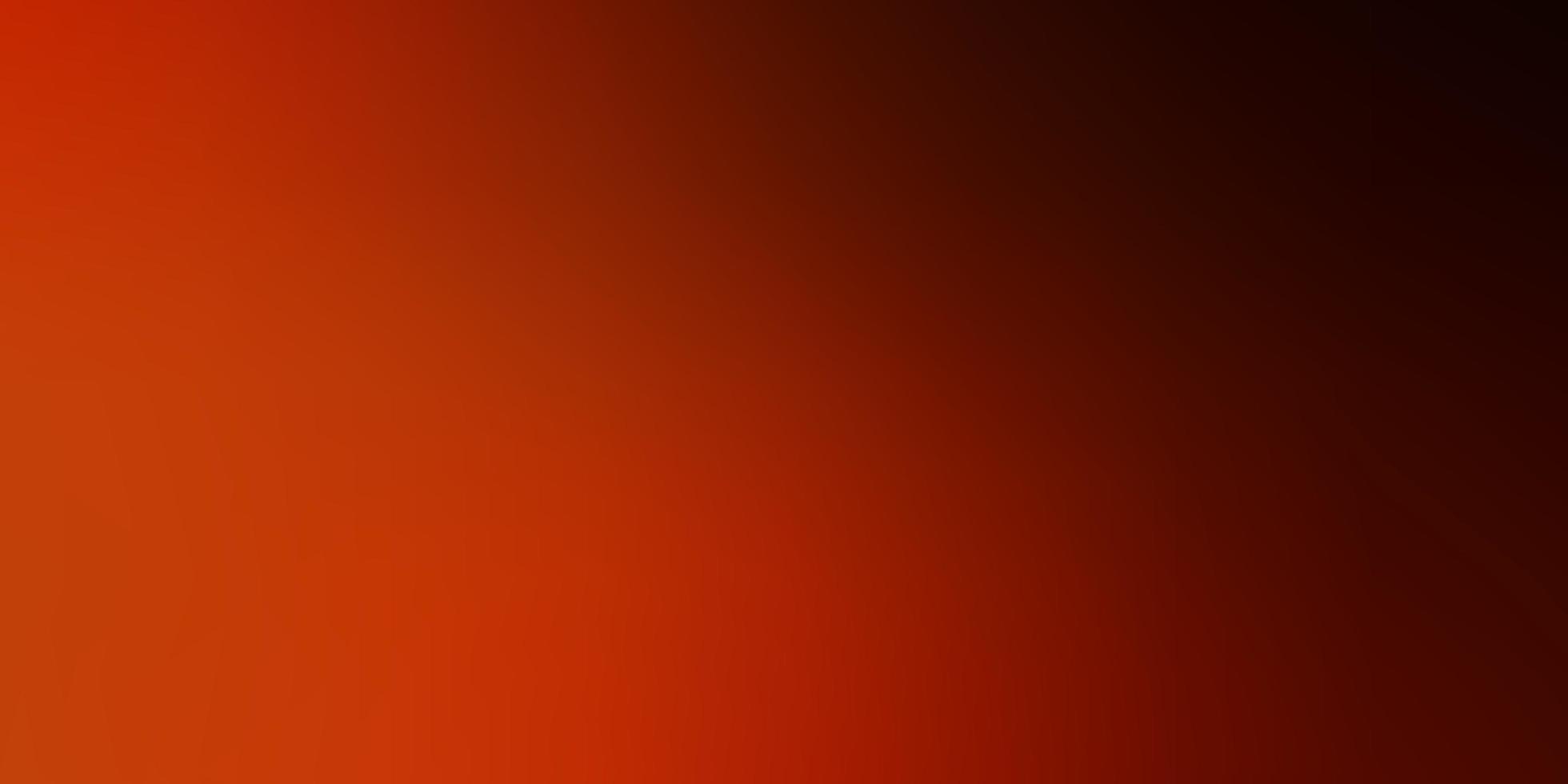 Dark Orange vector blurred colorful background.