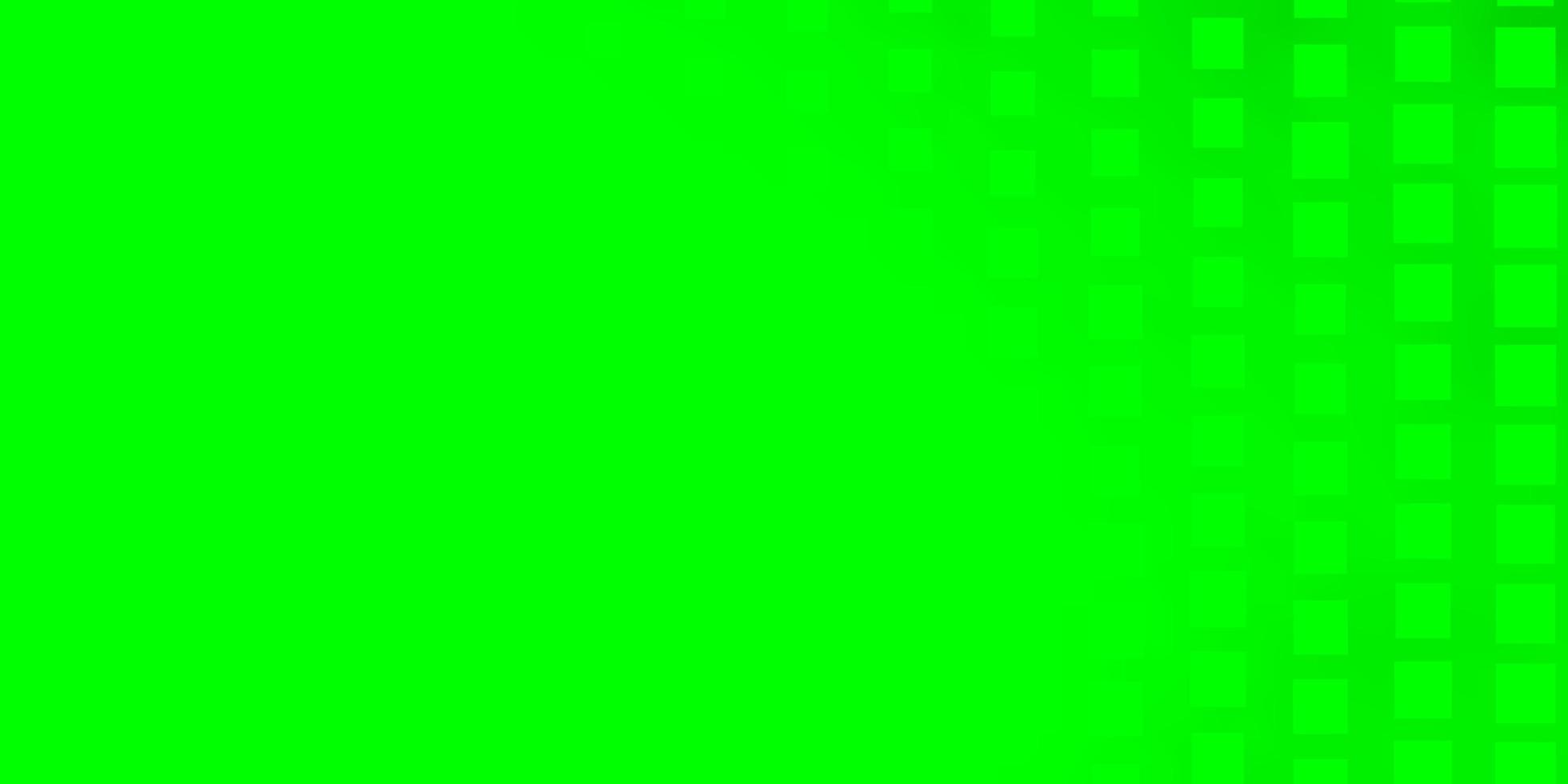 telón de fondo de vector verde claro con rectángulos.