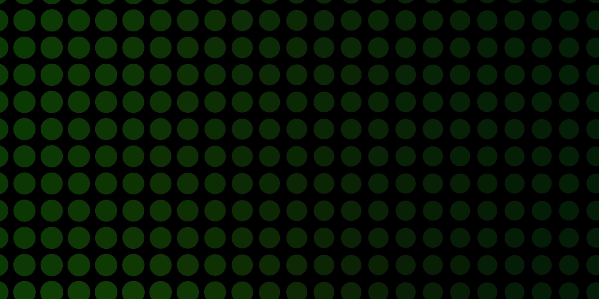 textura de vector verde claro con discos.