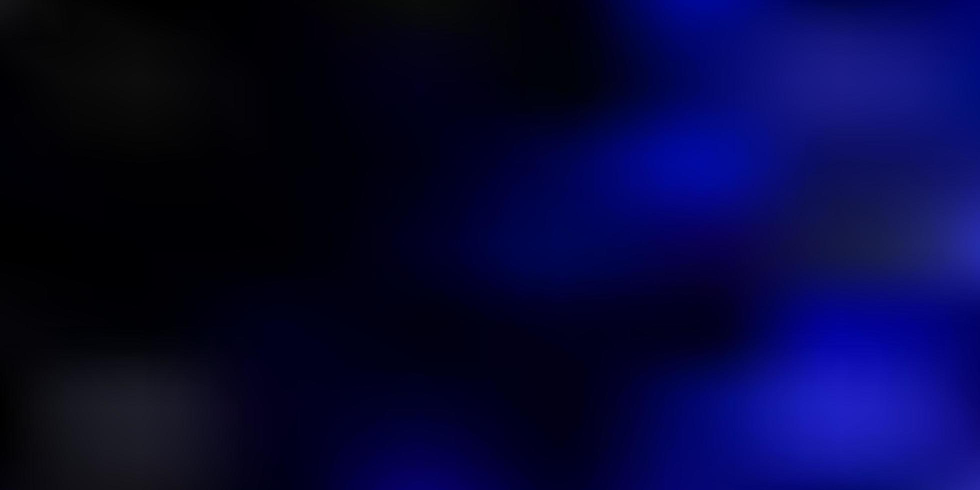 Dark blue vector gradient blur texture.