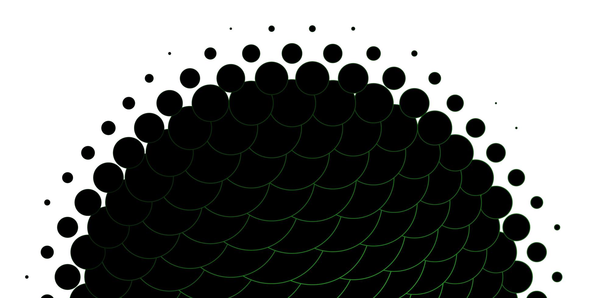 Light Green vector texture with disks.