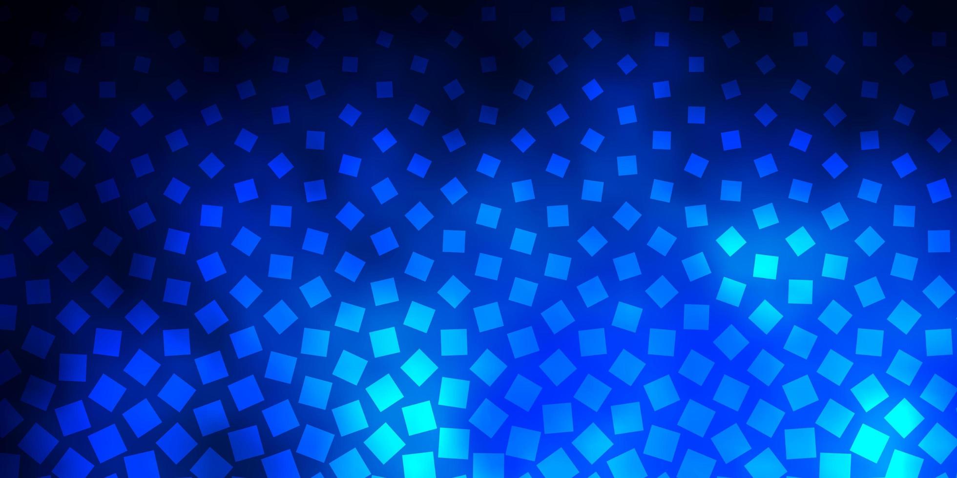 Dark BLUE vector pattern in square style.