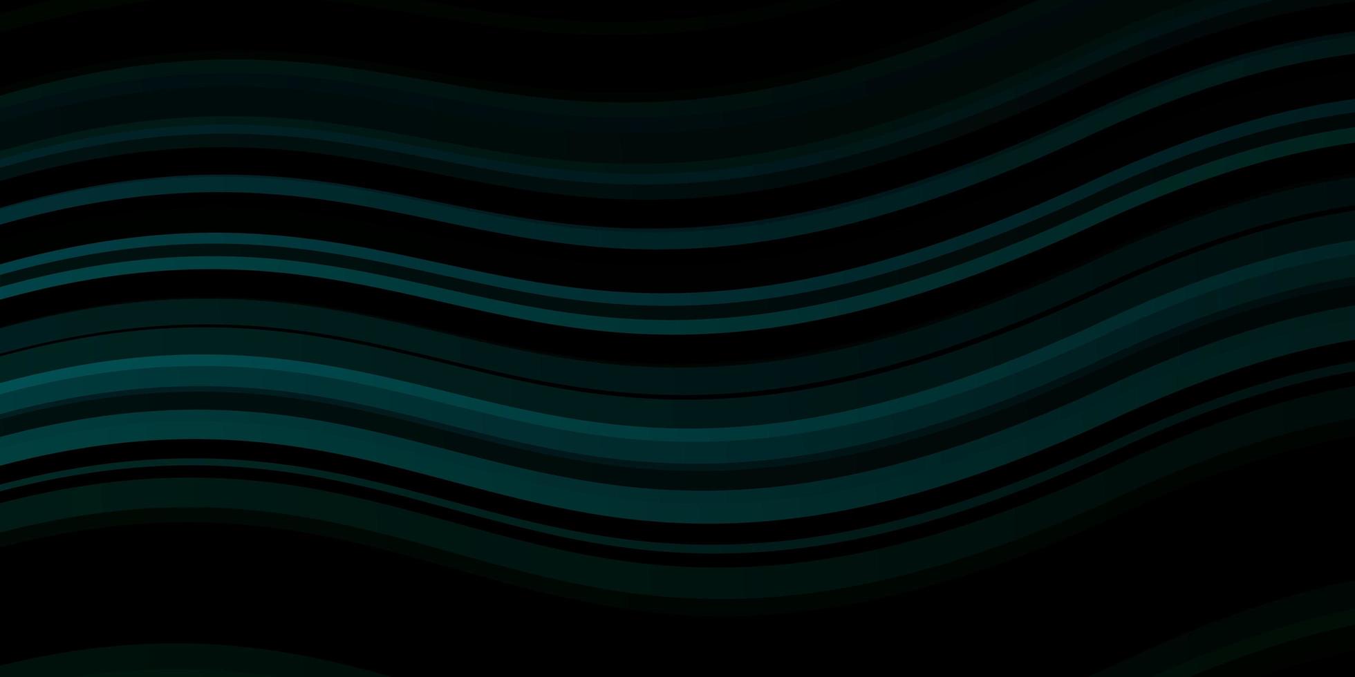 Dark Green vector background with bows.