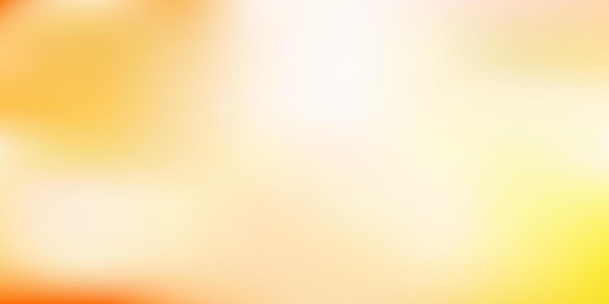 Light orange vector blur background.