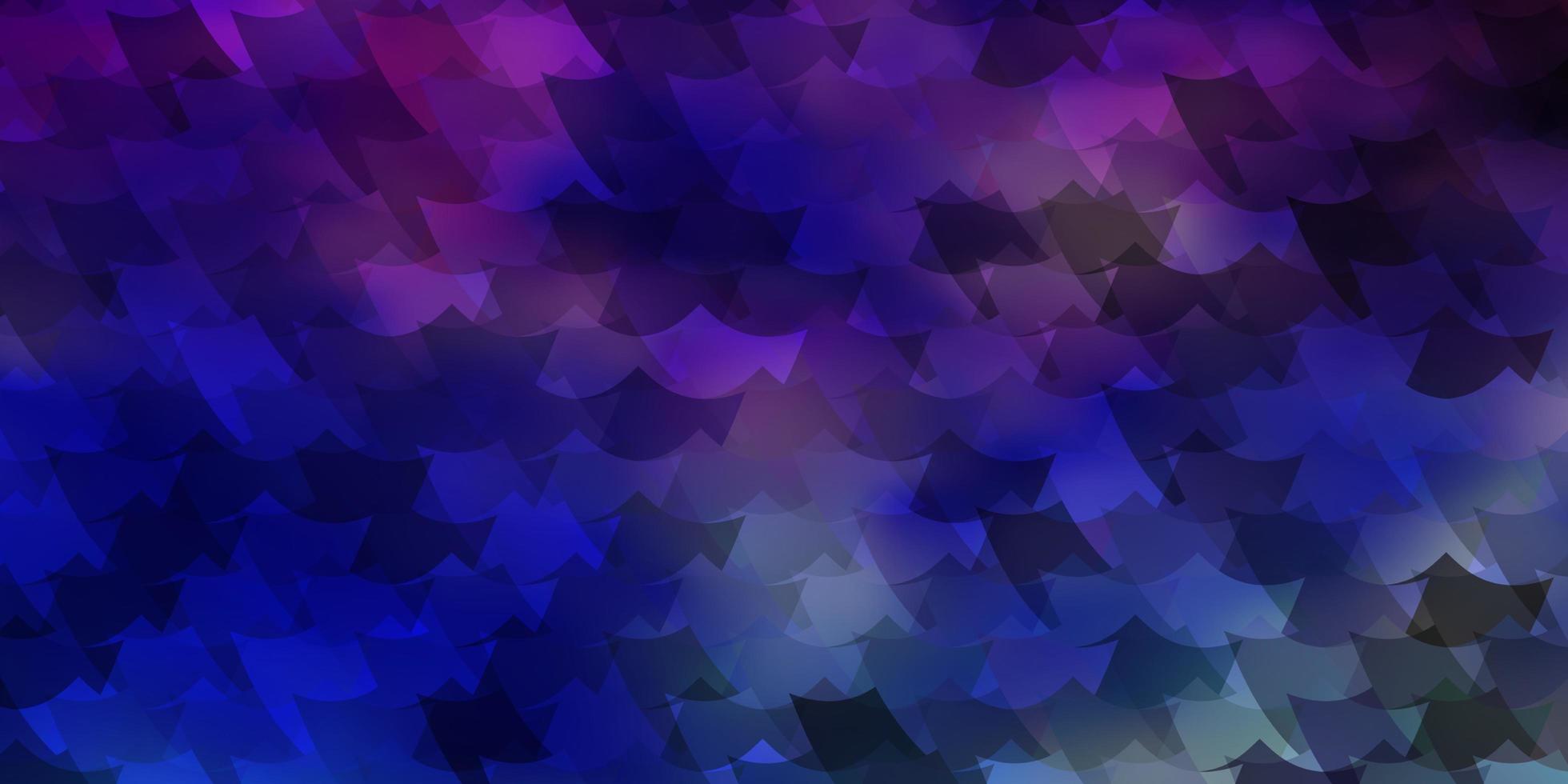 Light Multicolor vector background with rectangles.