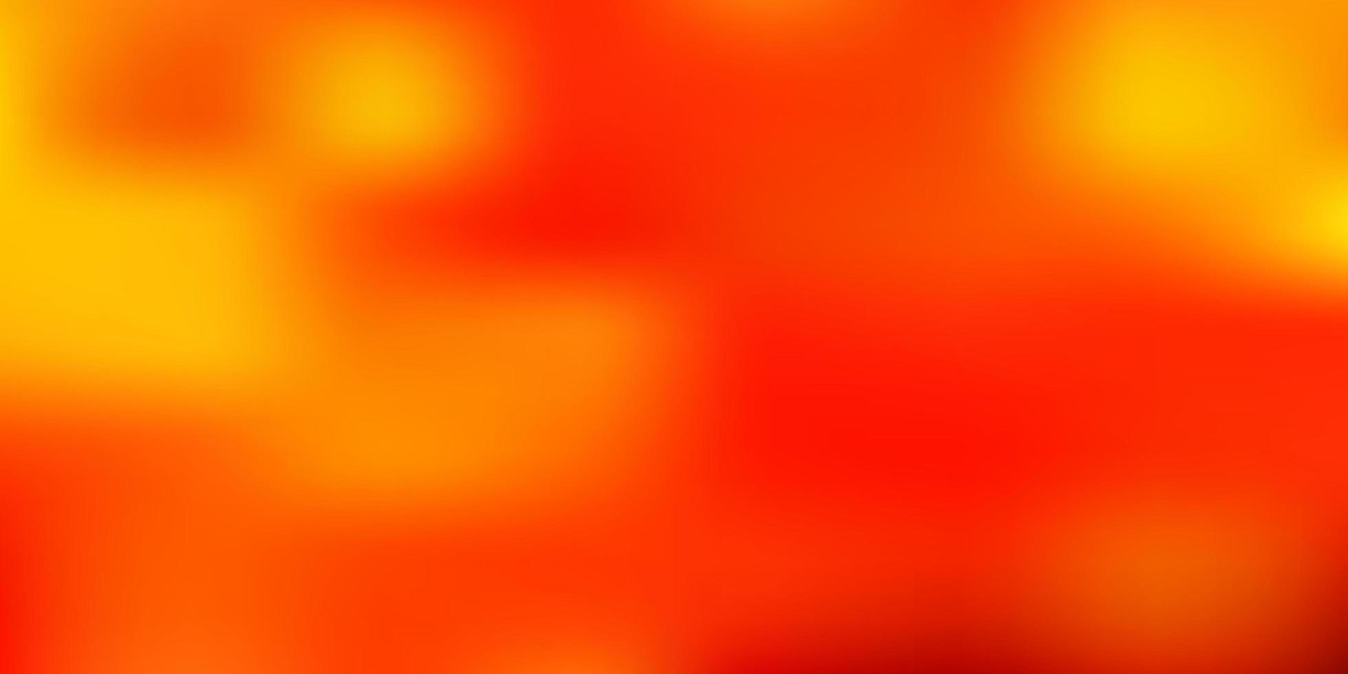 Light orange vector blur template.