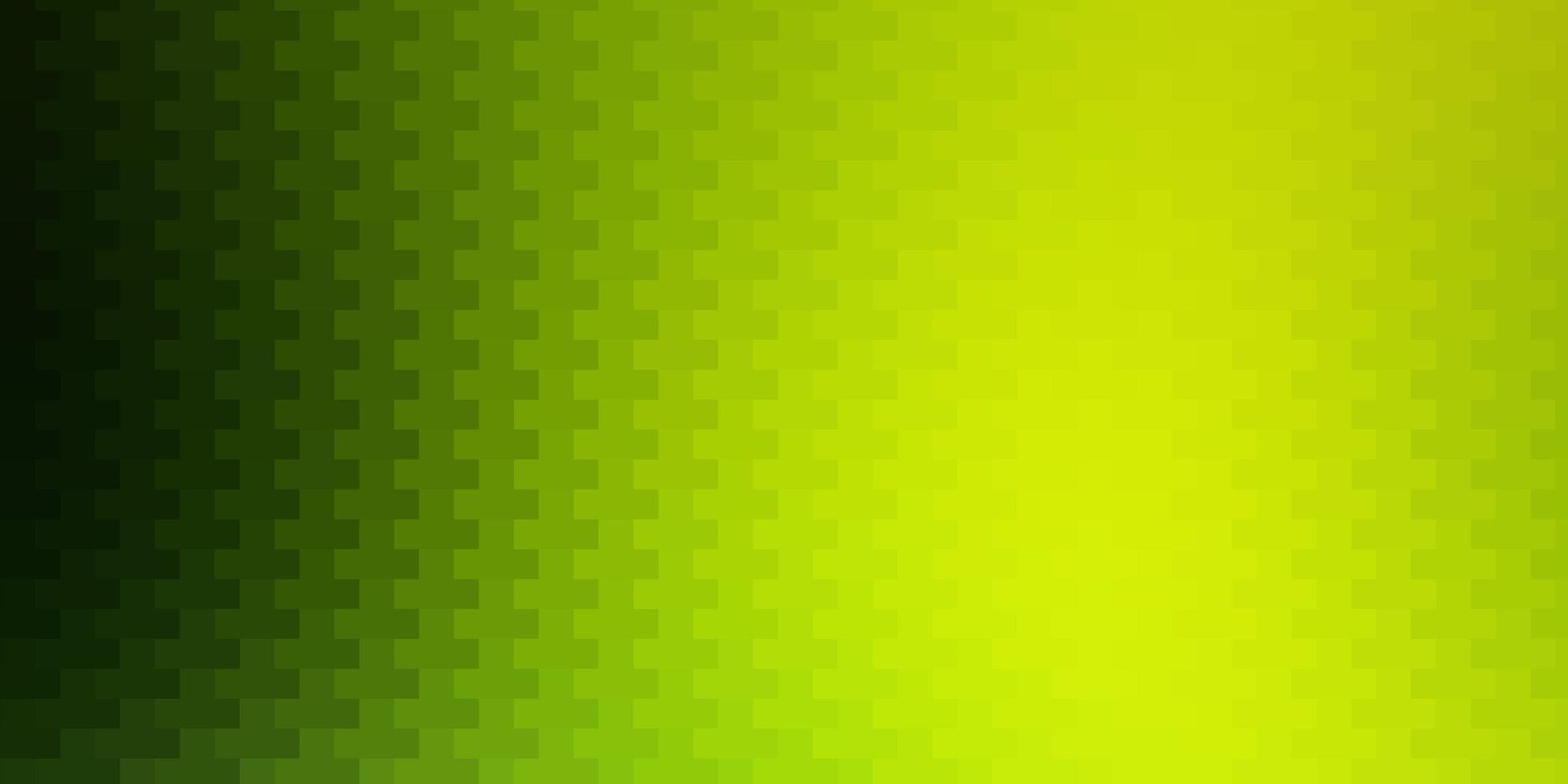 Light Green, Yellow vector texture in rectangular style.