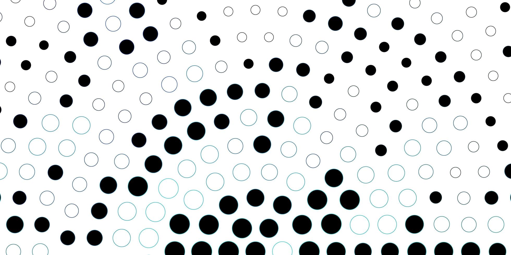Dark BLUE vector backdrop with dots.