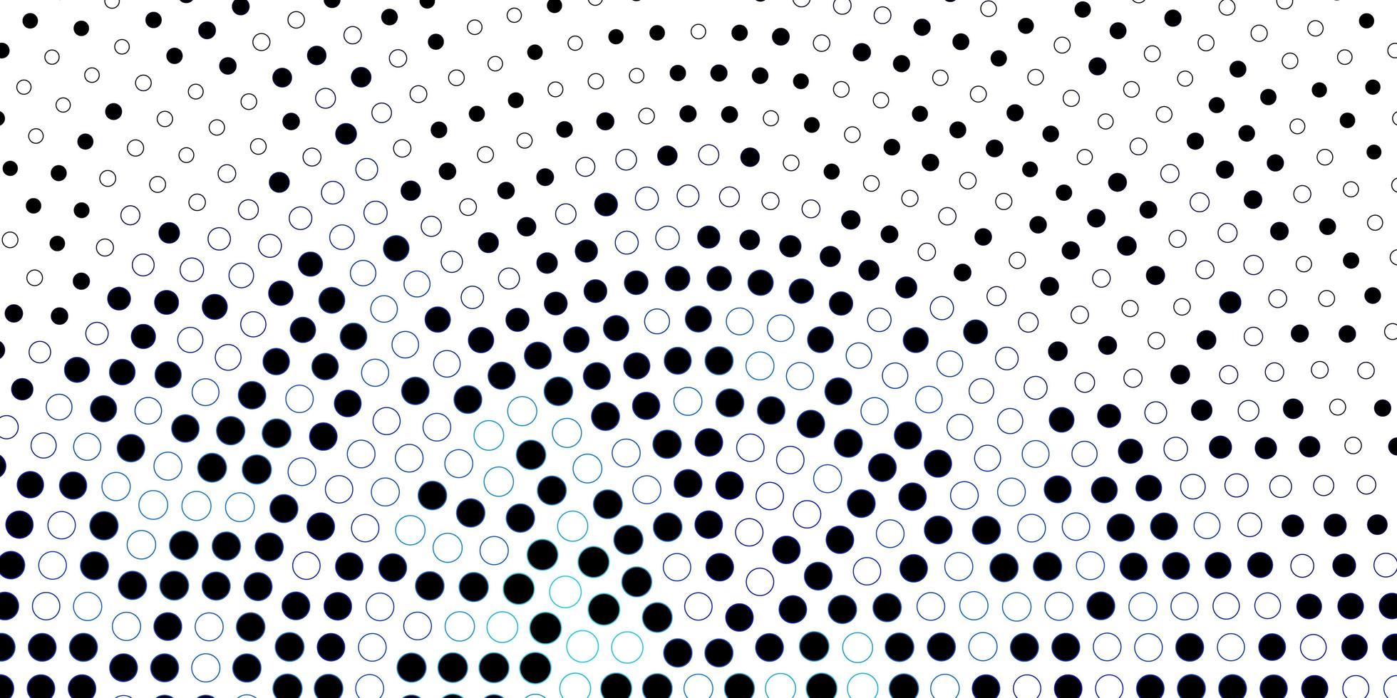 Dark BLUE vector backdrop with dots.