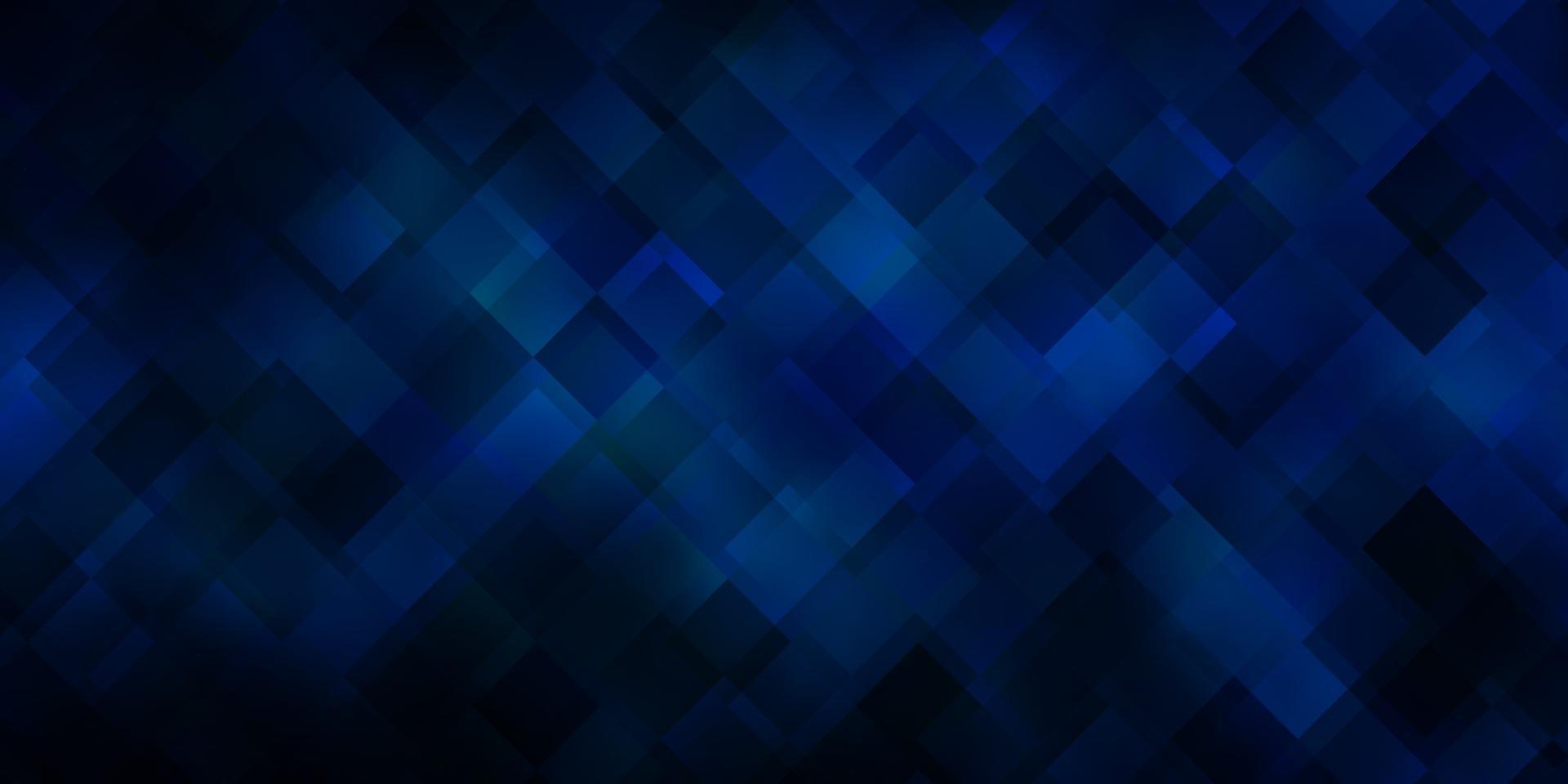 Fondo de vector azul oscuro en estilo poligonal.