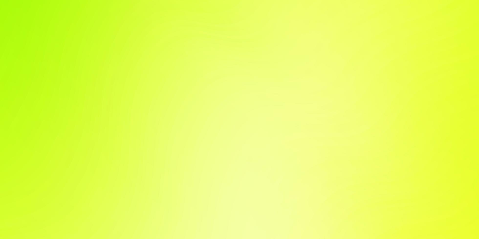 Light Green, Yellow vector template with curved lines.