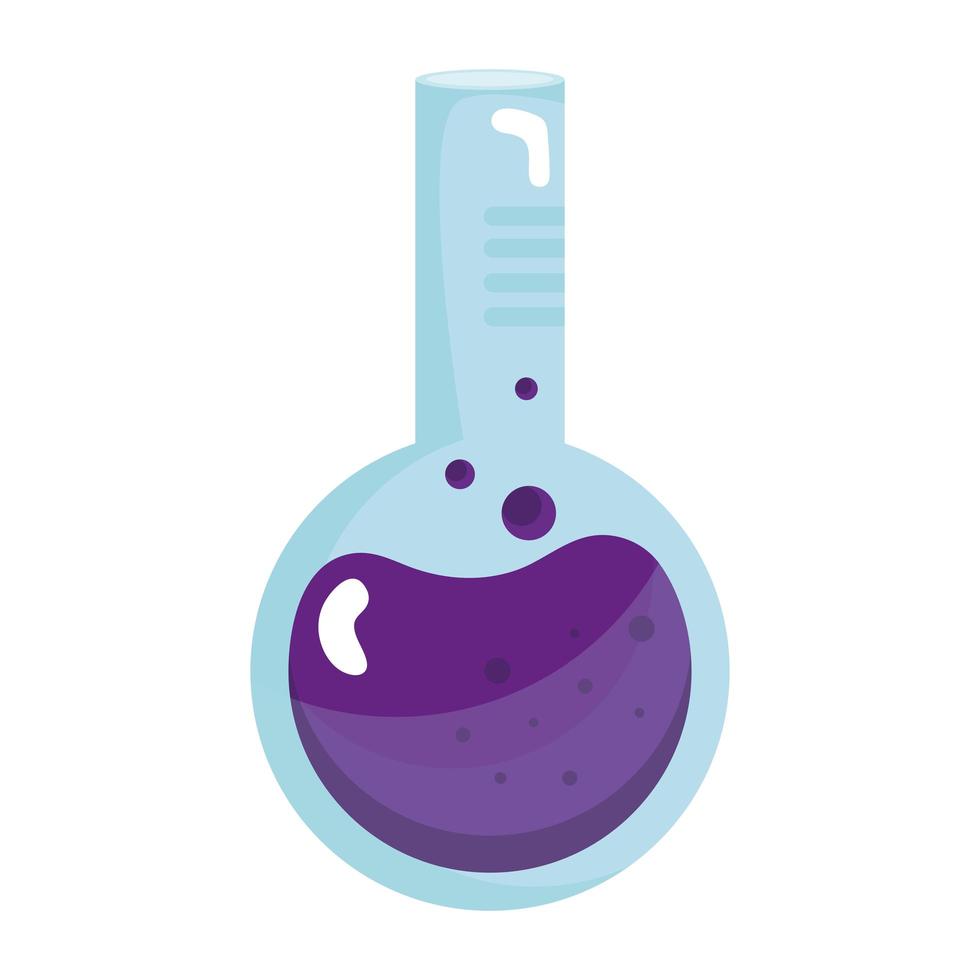 medical flask test laboratory isolated style icon vector