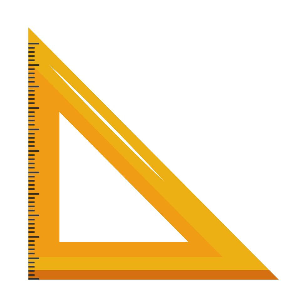 rule school supply isolated style icon vector