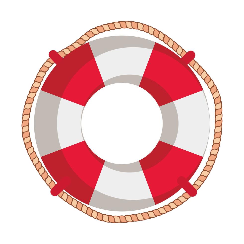 marine float ship isolated icon vector