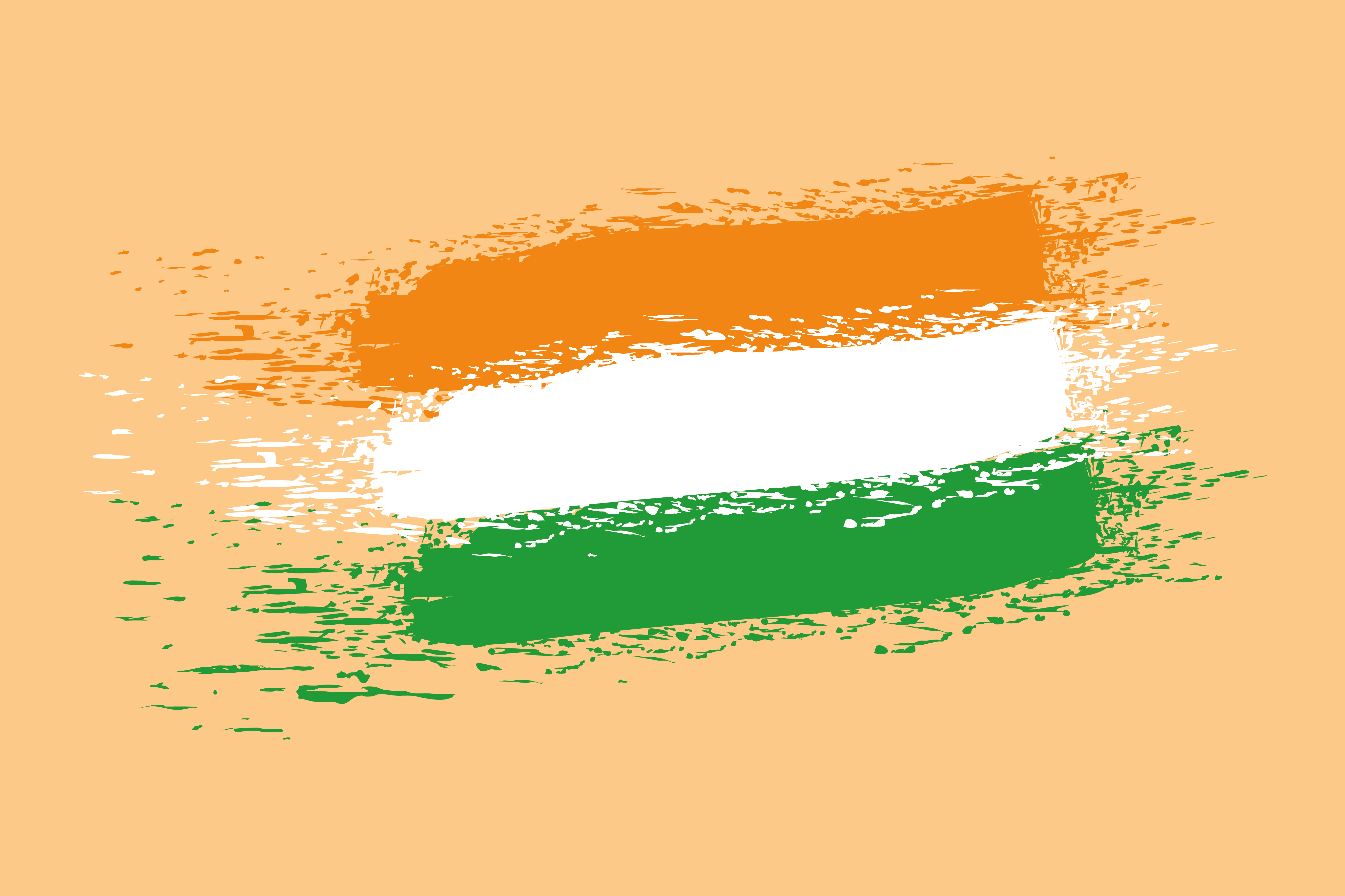 indian flag country painted icon 1932556 Vector Art at Vecteezy