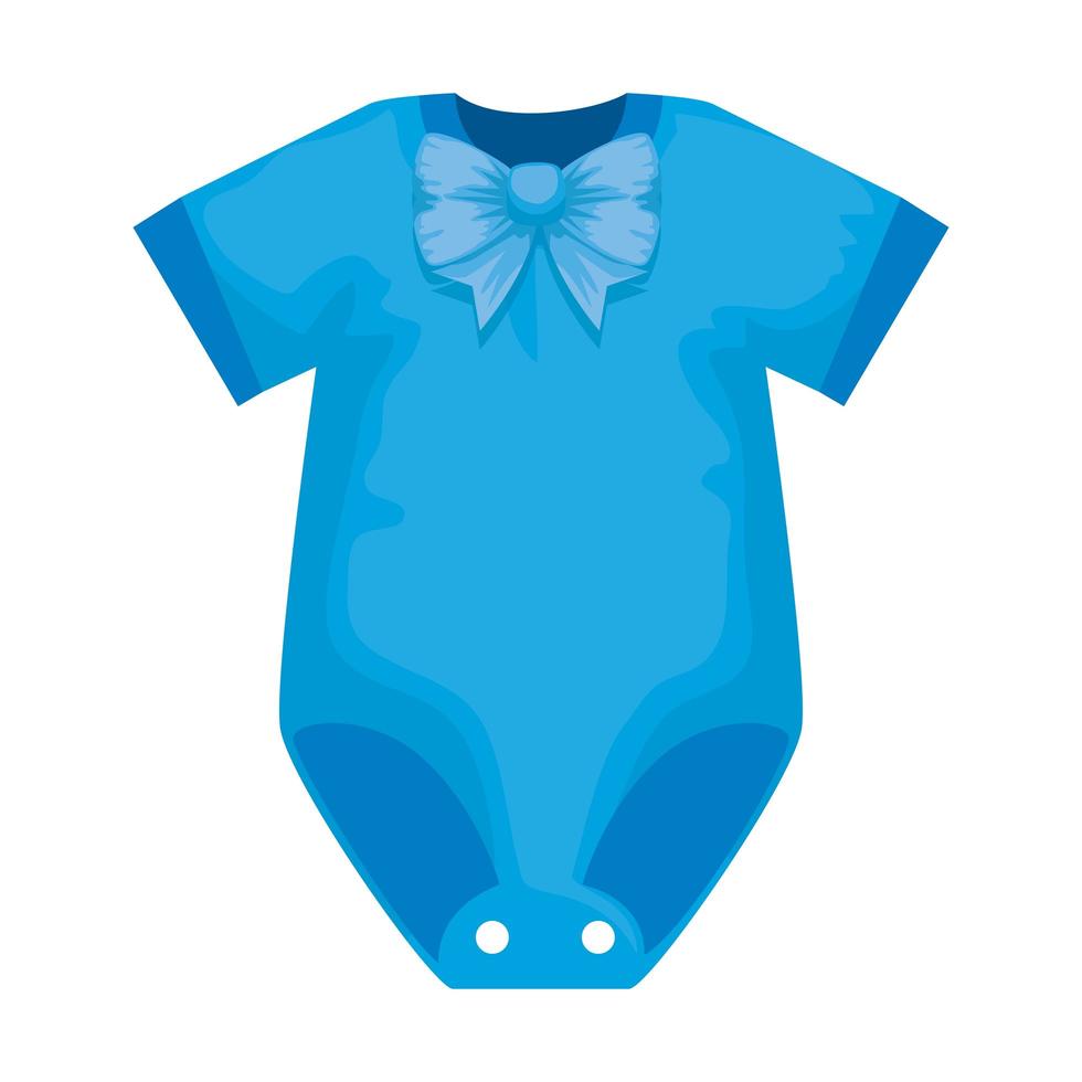 ropa de bebe icono aislado de moda vector