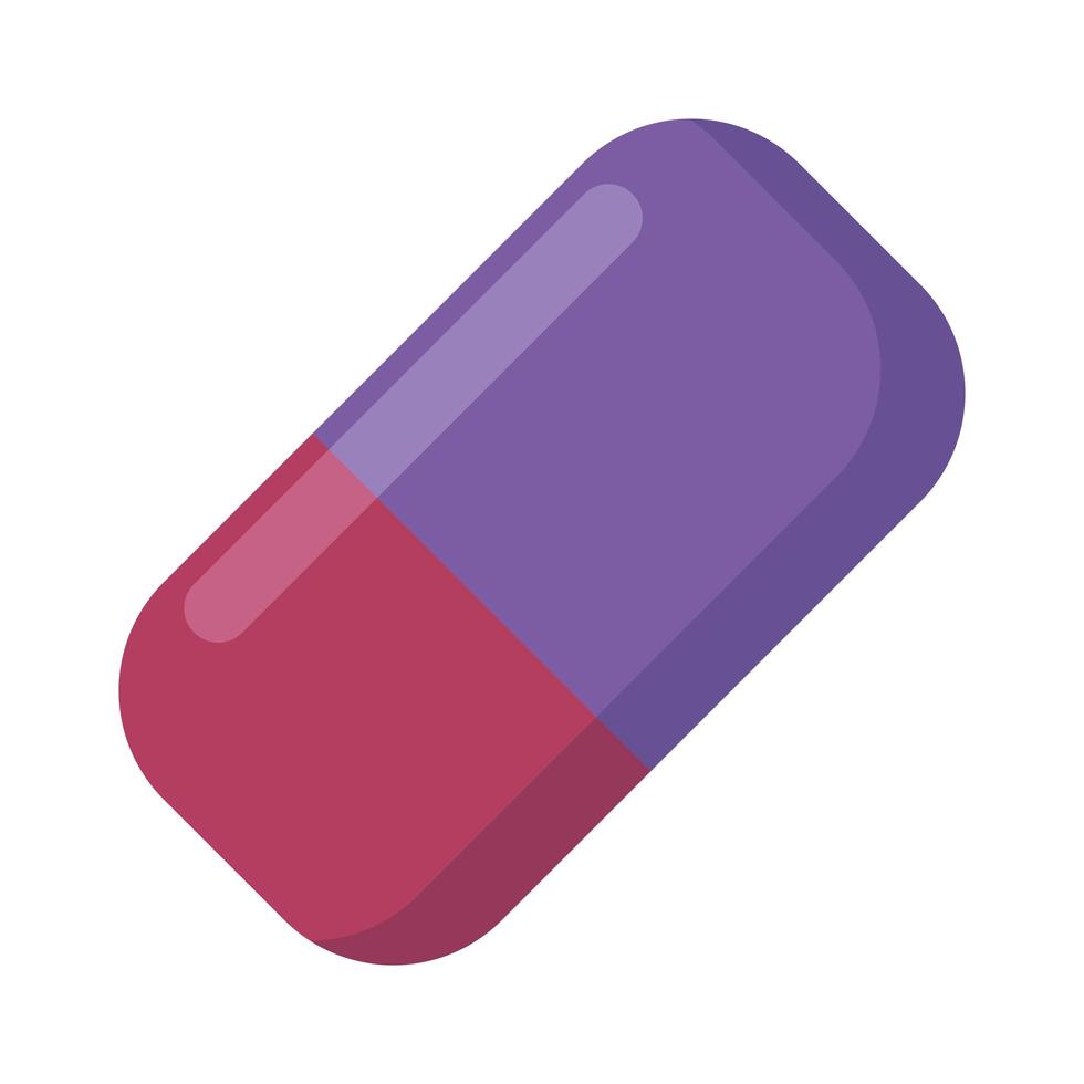 eraser school supply isolated icon vector