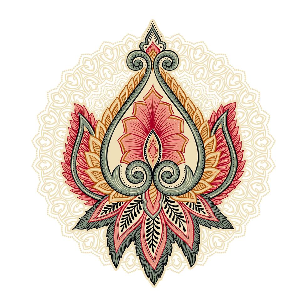 Ornamental Floral Elements vector