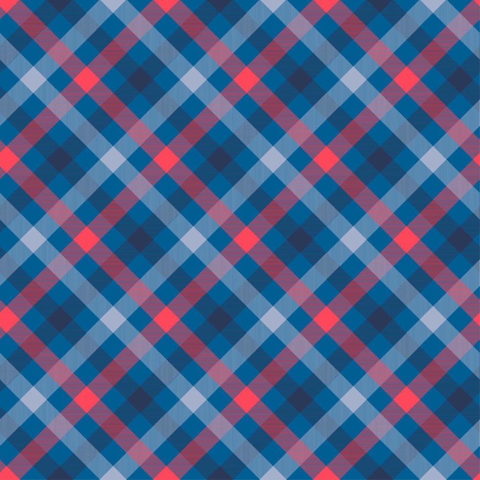 Tartan color seamless vector pattern