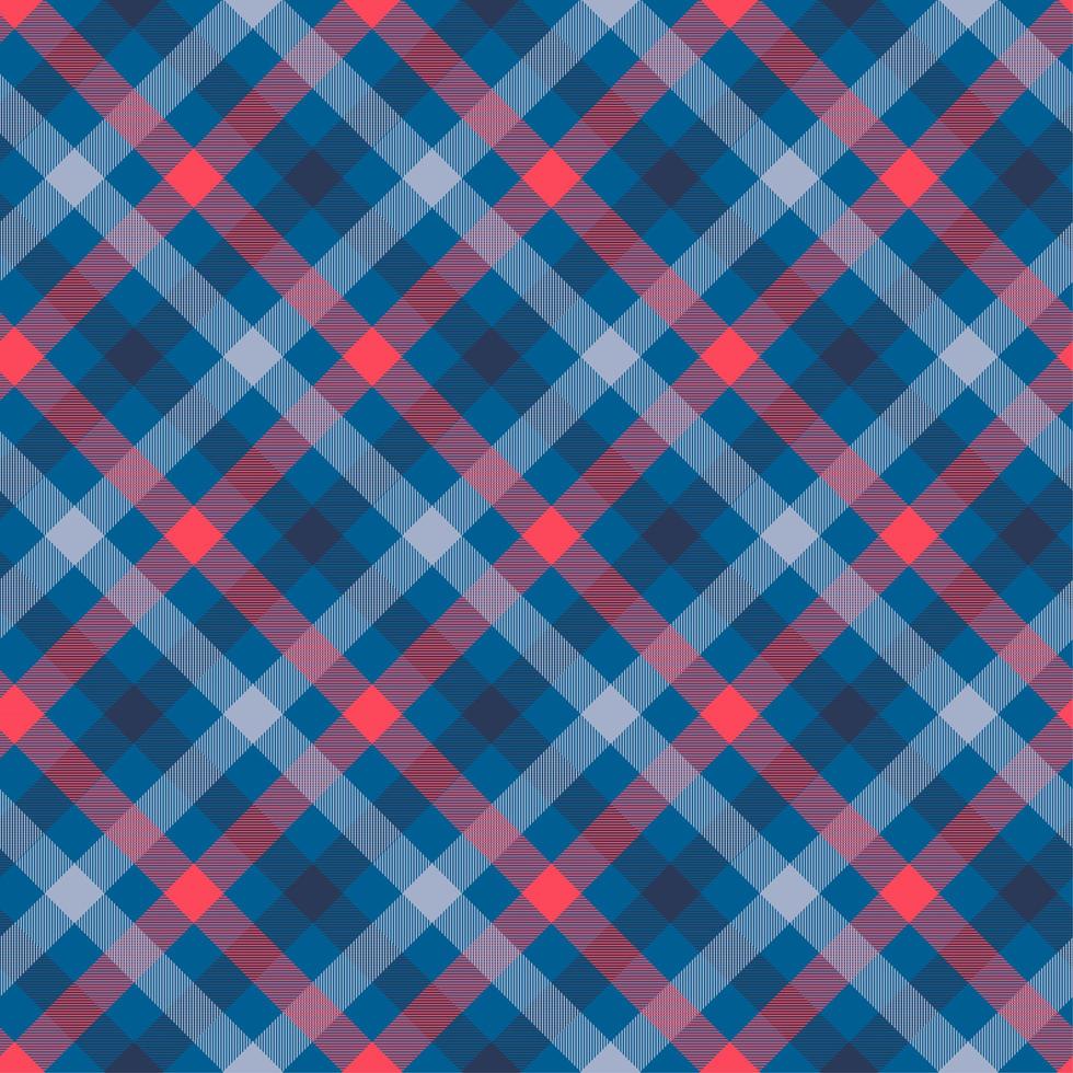 Tartan color seamless vector pattern