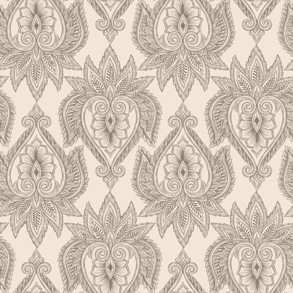Ethnic background pattern vector