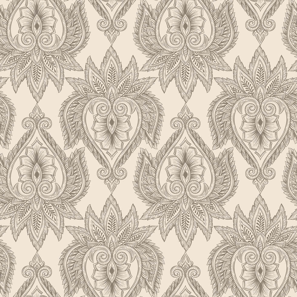 Ethnic background pattern vector