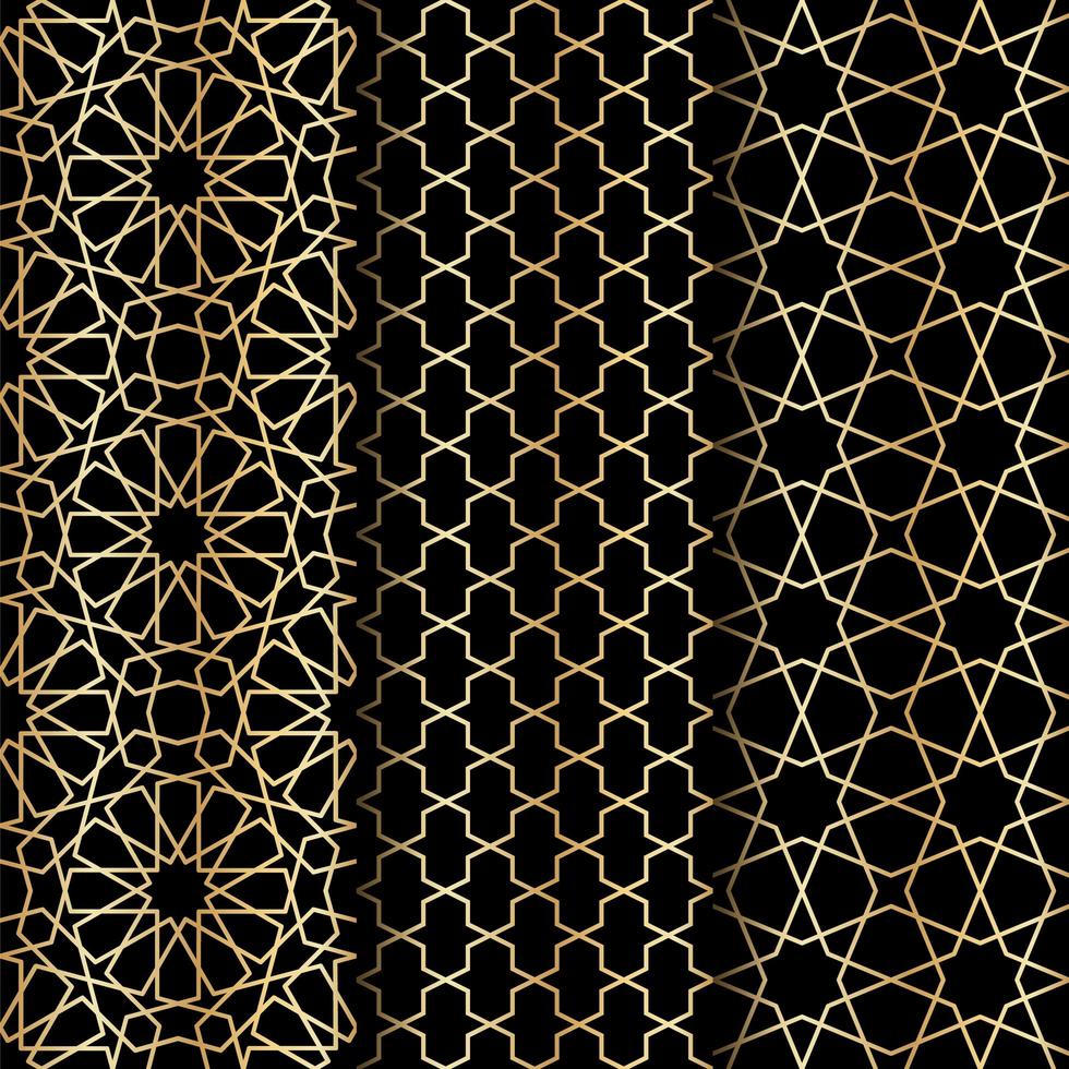 patrón de geometría islámica vector