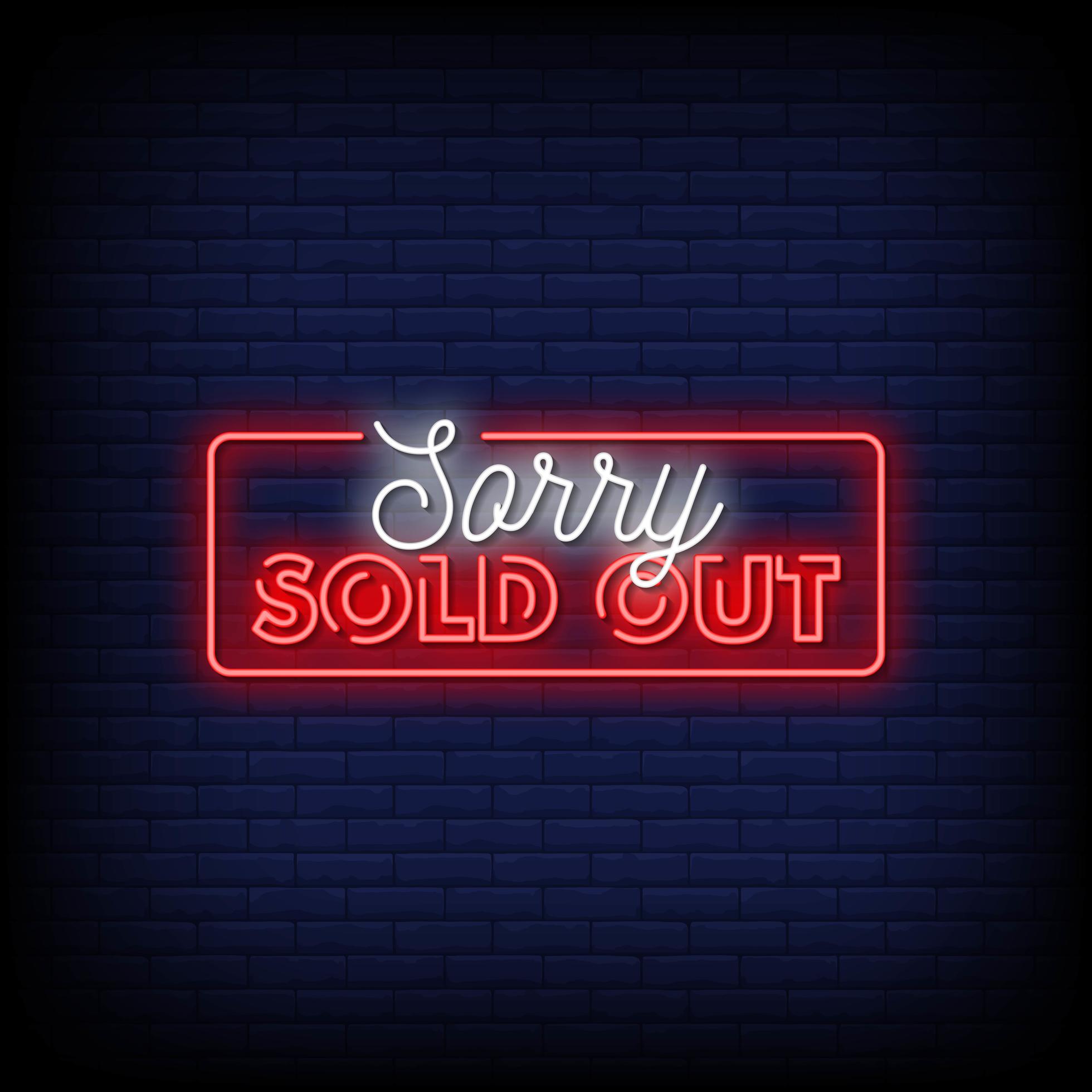 Sold Out Sign Illustrations Royalty Free Vector Graph - vrogue.co