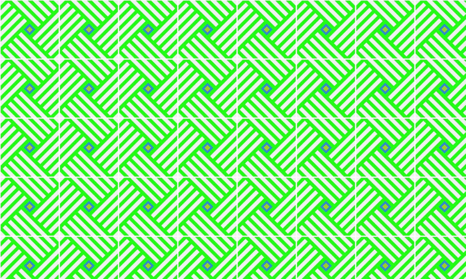 Ilustración de vector de patrón verde. elemento. patrón simétrico