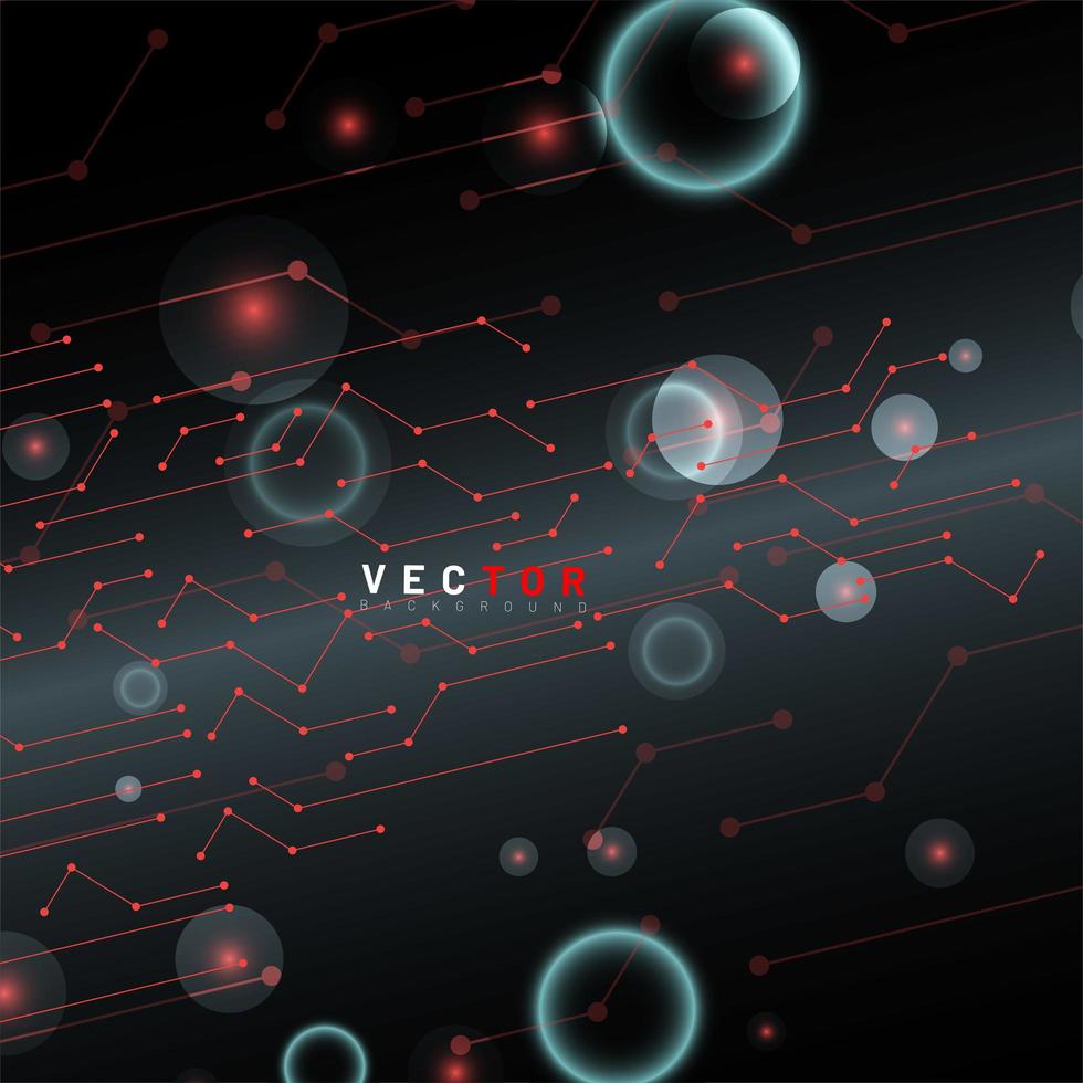 Abstract circuit design background vector