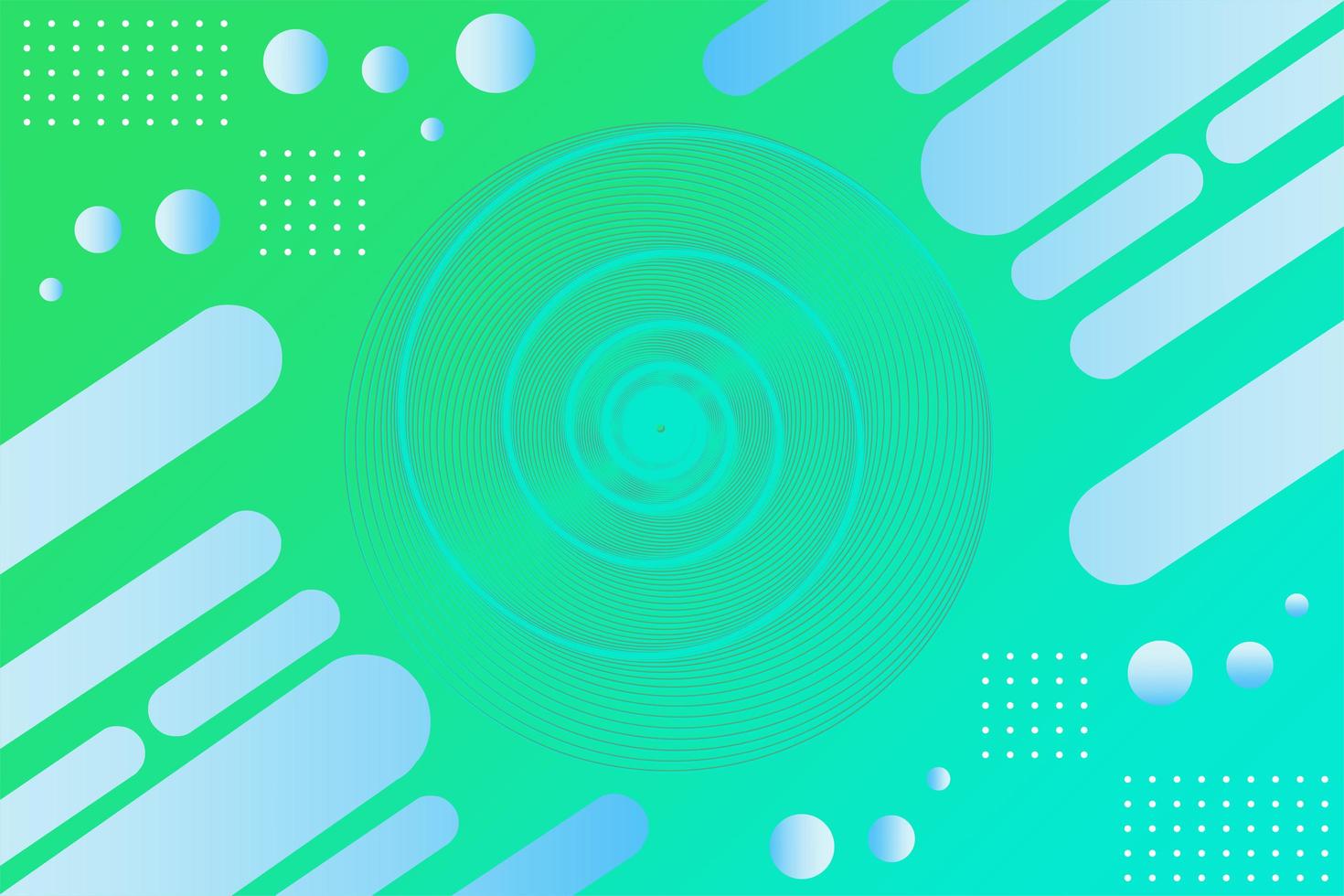 Gradient green blue geometric background 1935187 Vector Art at Vecteezy