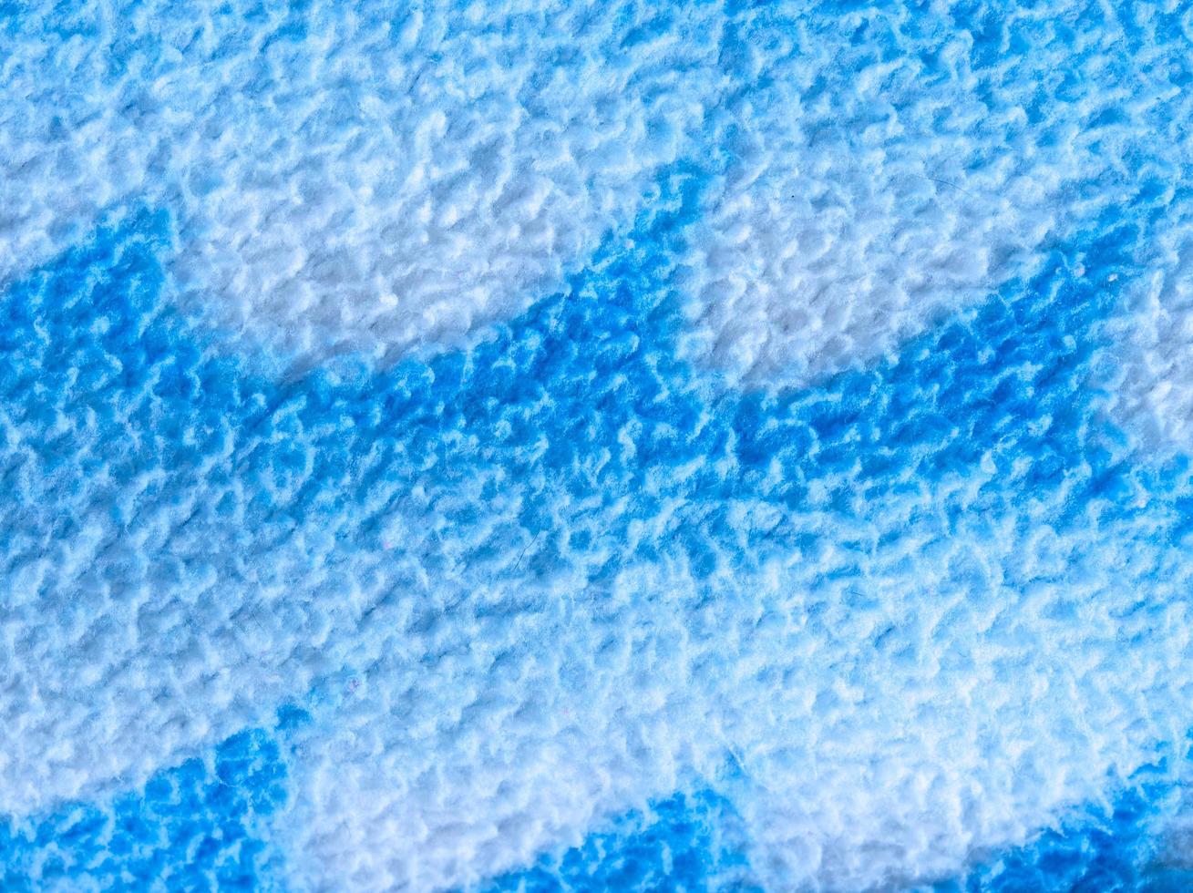 Blue detail of the fabric photo