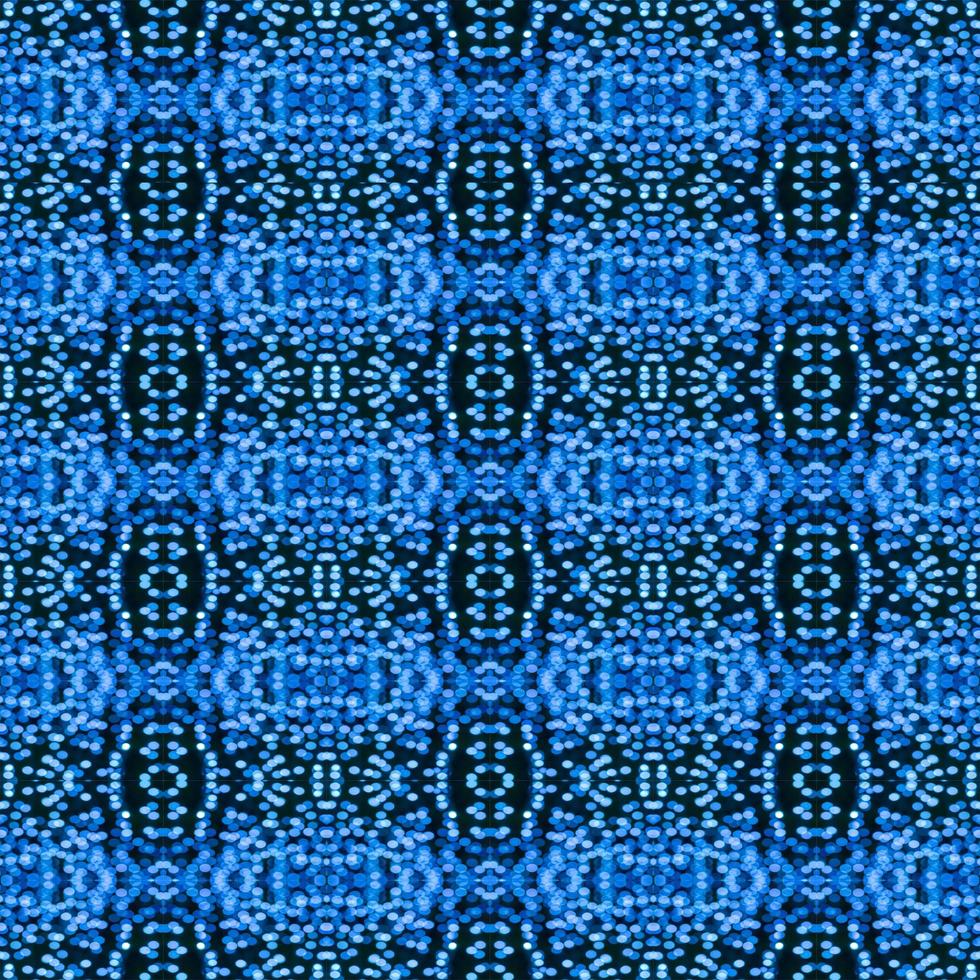 Abstract repeated blue bokeh background photo