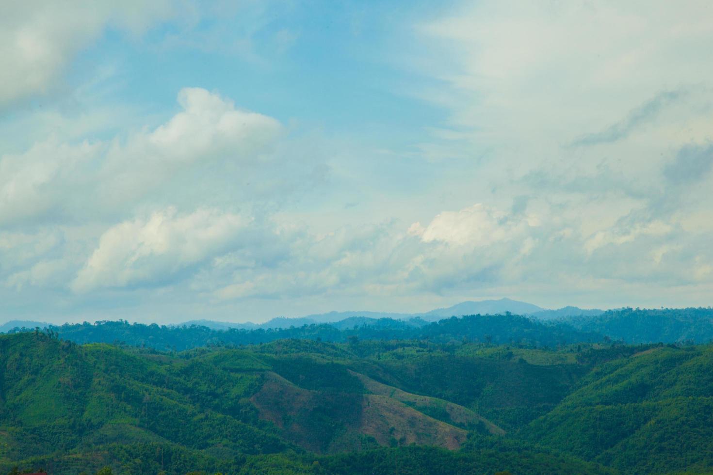 paisaje en tailandia foto