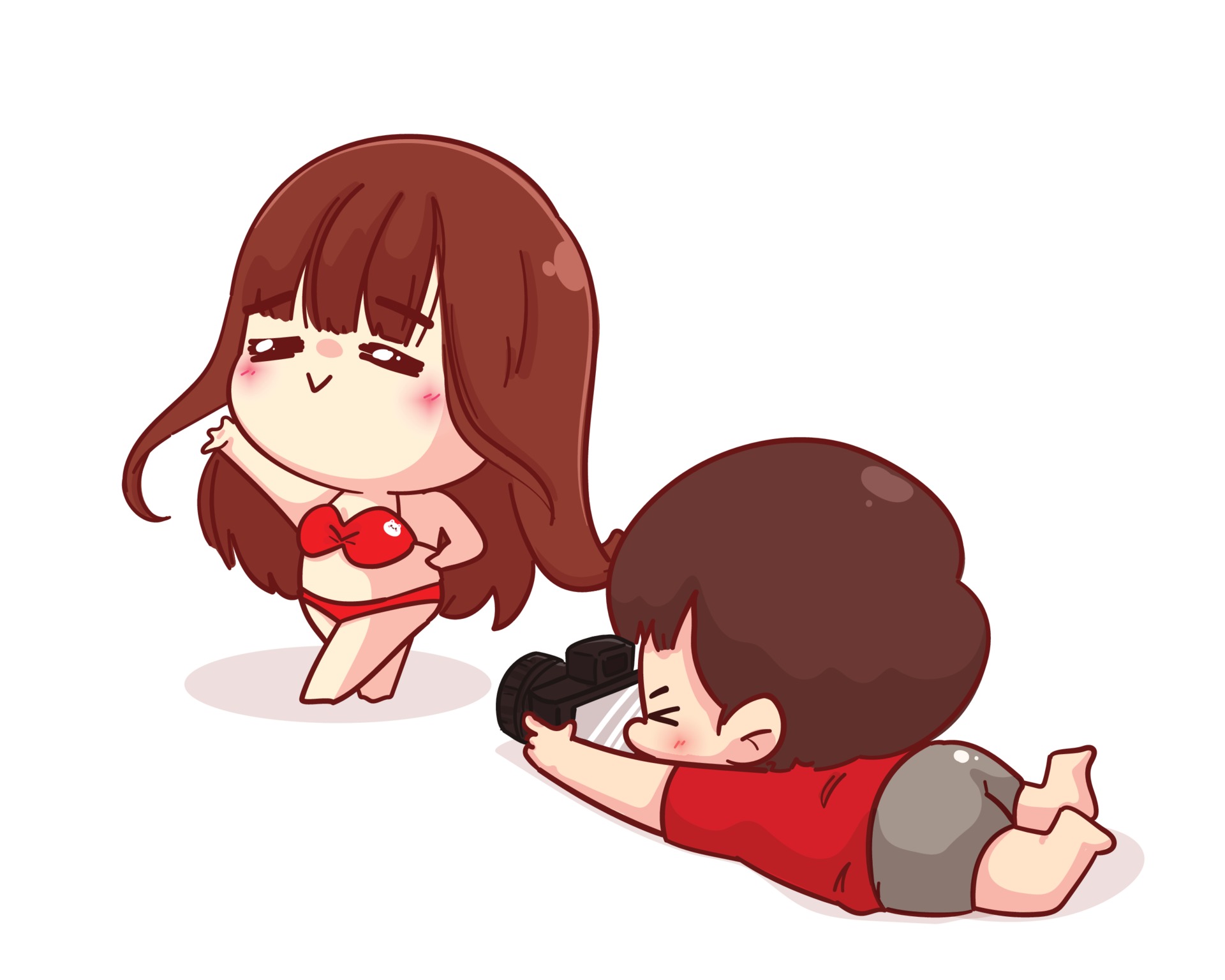 Cute boy takes a photo of his girlfriend wearing bathing suit cartoon character illustration 1936516 Vector Art at Vecteezy Cute boy takes a photo of his girlfriend wearing bathing suit cartoon character illustration 1936516 Vector Art at Vecteezy