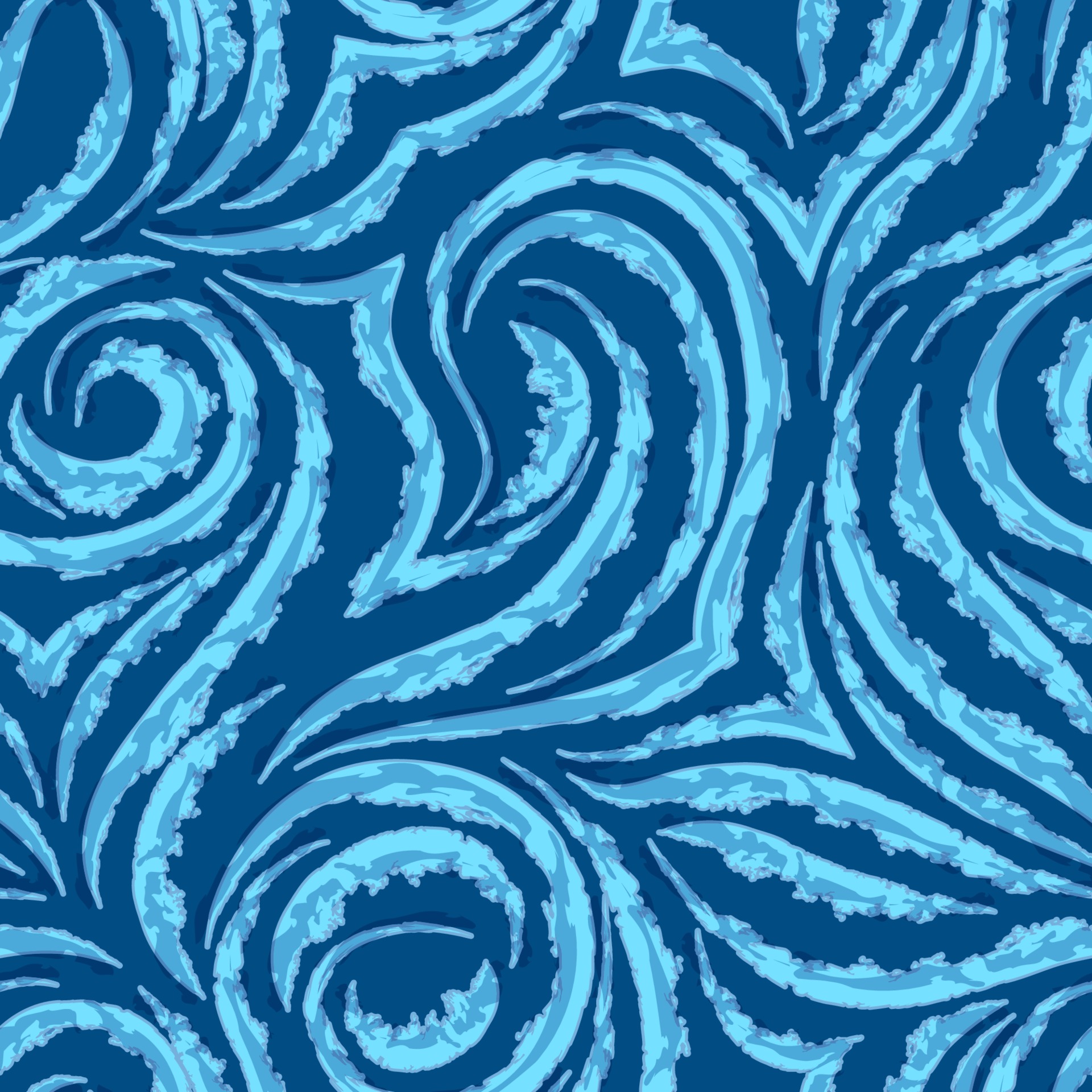 Vector Seamless Texture On A Phantom Blue Background With, 44% OFF