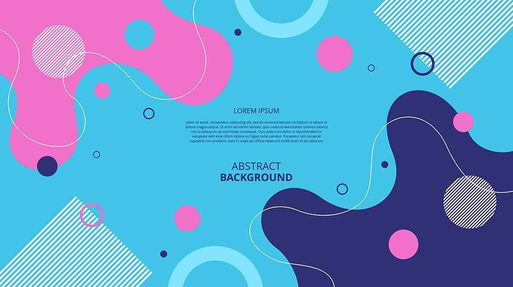 Abstract flat diagonal geometric fluid shapes background vector