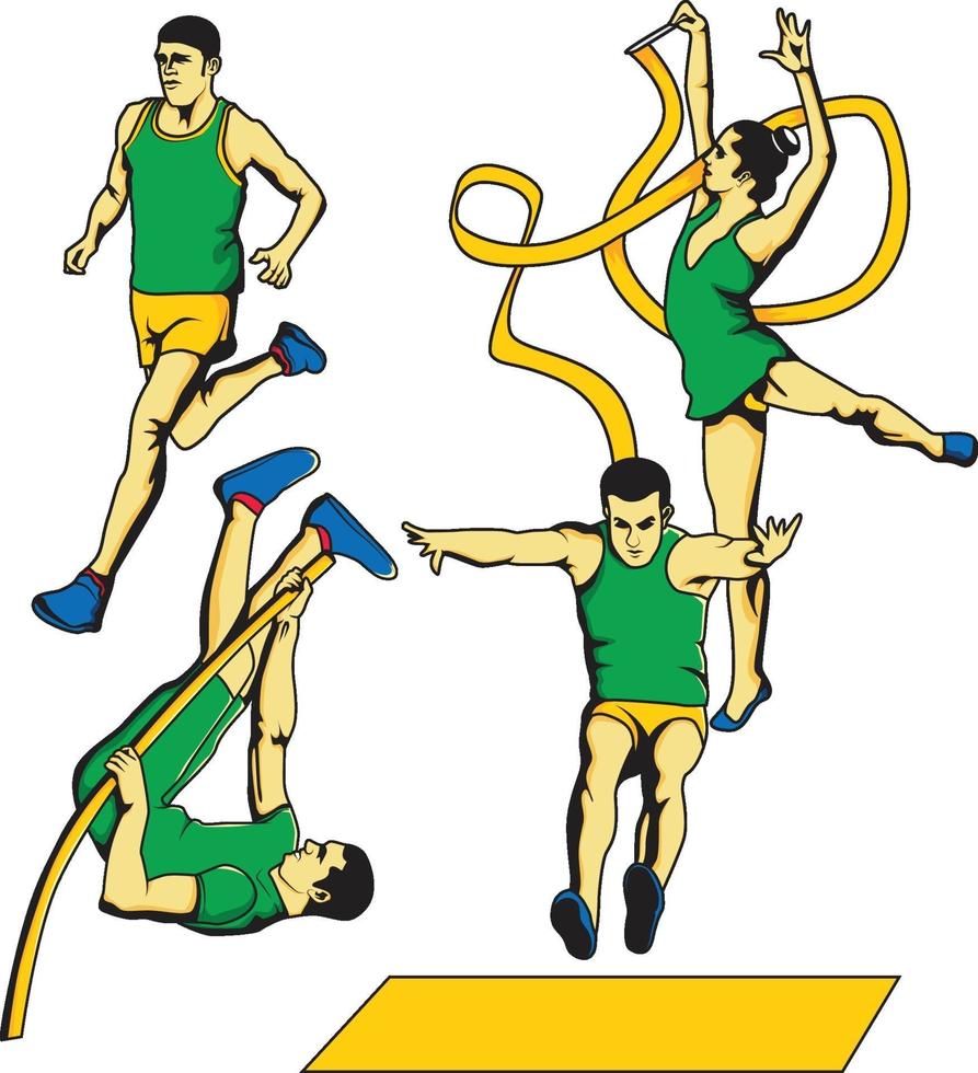 Sport Events Vector Illustration