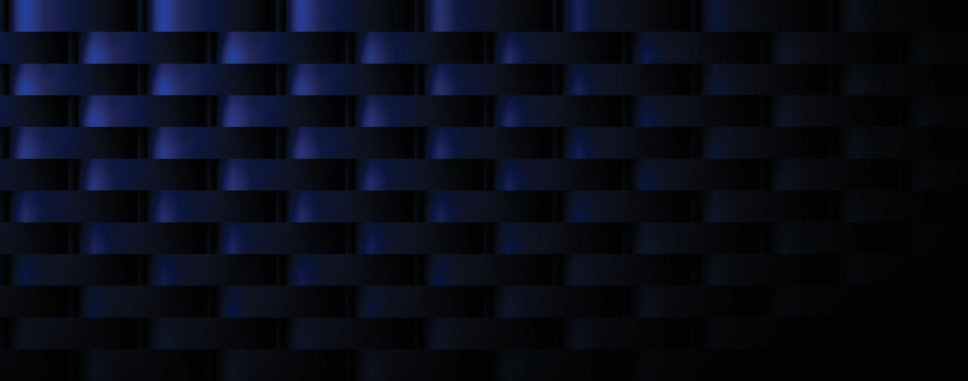 Dark blue rectangle abstract background vector