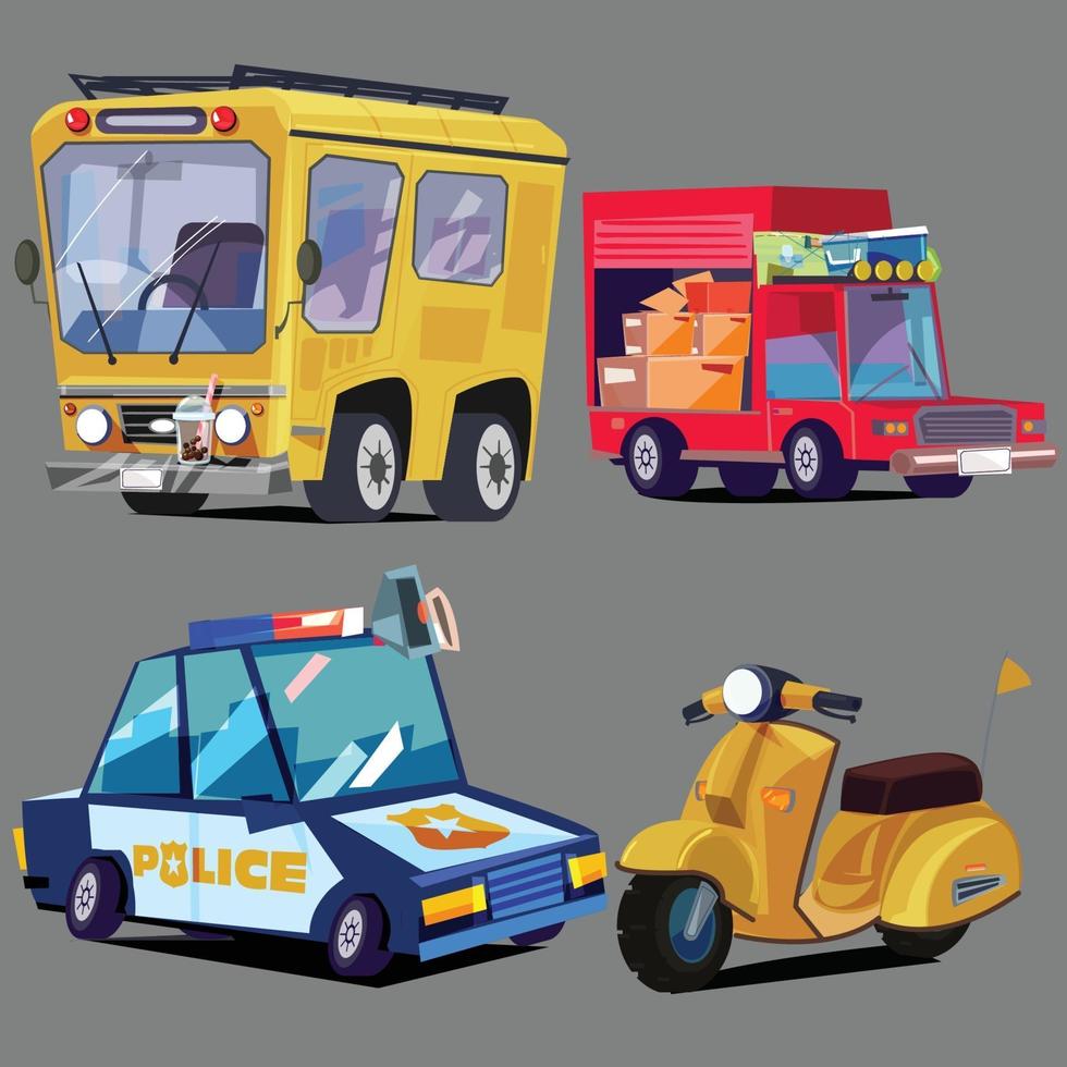 Vehicle vector set