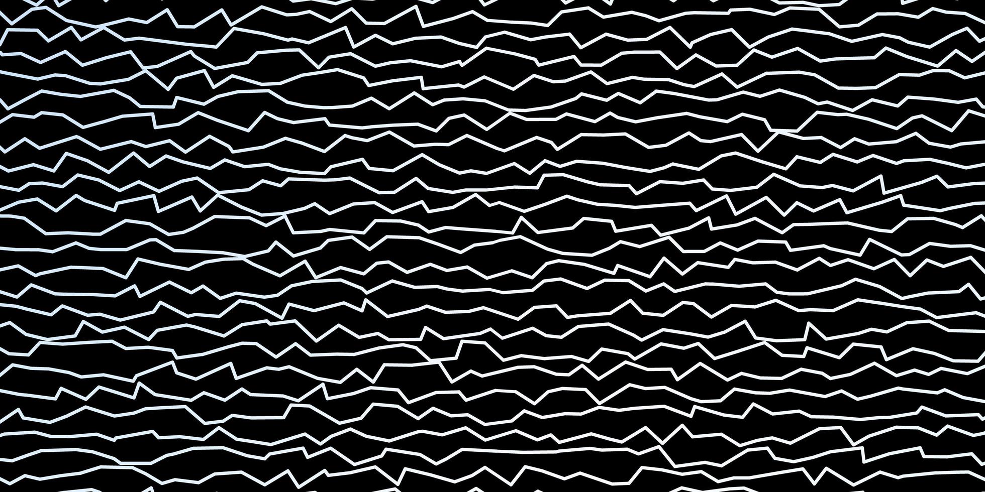 Dark BLUE vector texture with curves.