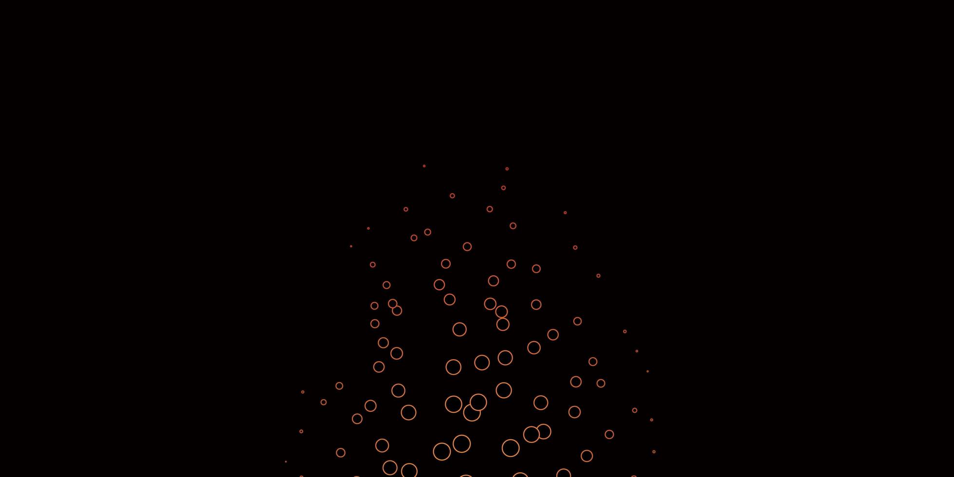 Dark Red vector layout with circle shapes.