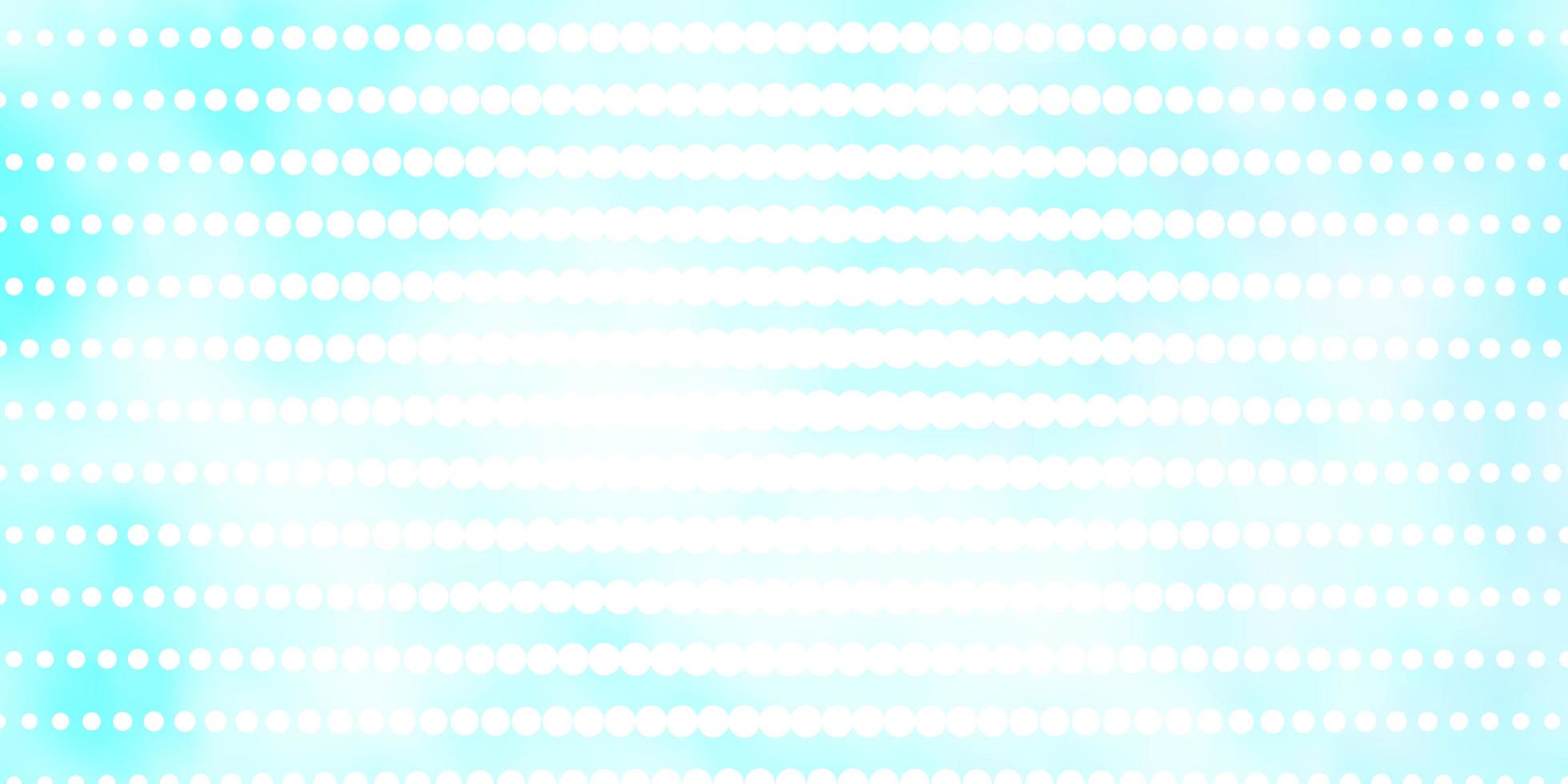 Light BLUE vector background with circles.