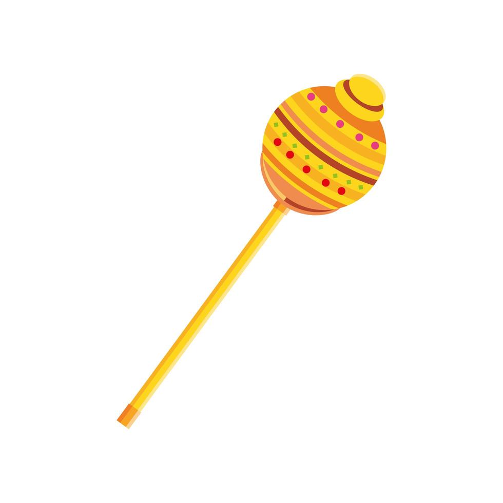 garba festival, navratri celebration on white background vector